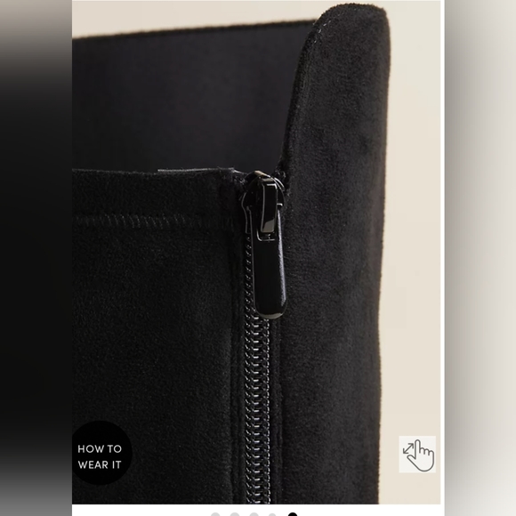 Size 10.5 Black boots from Torrid. New, never worn. - Picture 4 of 5